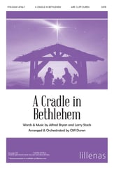 A Cradle in Bethlehem SATB choral sheet music cover